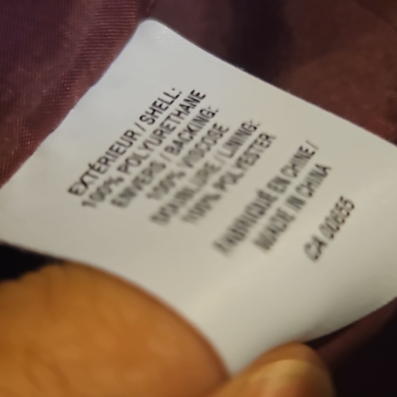 ☆Faux leather Jacket & Scarf incl size 20 - Picture 5 of 11